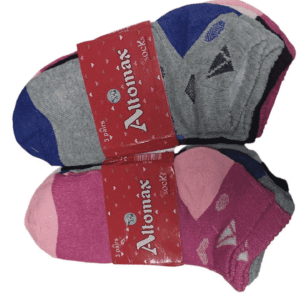 Pack X6 Medias Dama Soquete De Algodon Art. Altomax Mujer