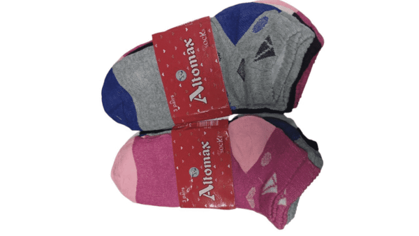 Pack X12 Medias Dama Soquete De Algodon Art. Altomax Mujer - Imagen 2