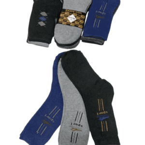 Pack X6 Medias Térmicas Media Caña Altomax Hombre Invierno