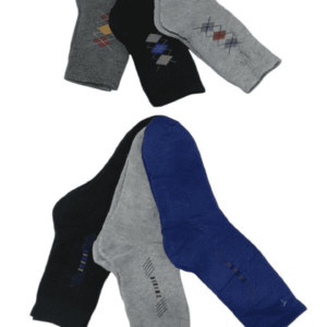 Pack X3 Medias Térmicas Altomax Hombre Invierno 3/4 Gruesas