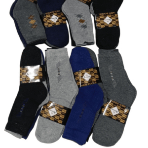 Pack X12 Medias Térmicas Media Caña Altomax Hombre Invierno