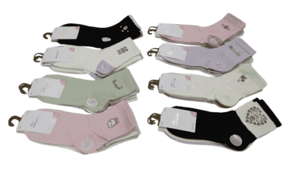 Pack X3 Medias Mujer Amanecer Media Caña Algodon Dama - Imagen 2