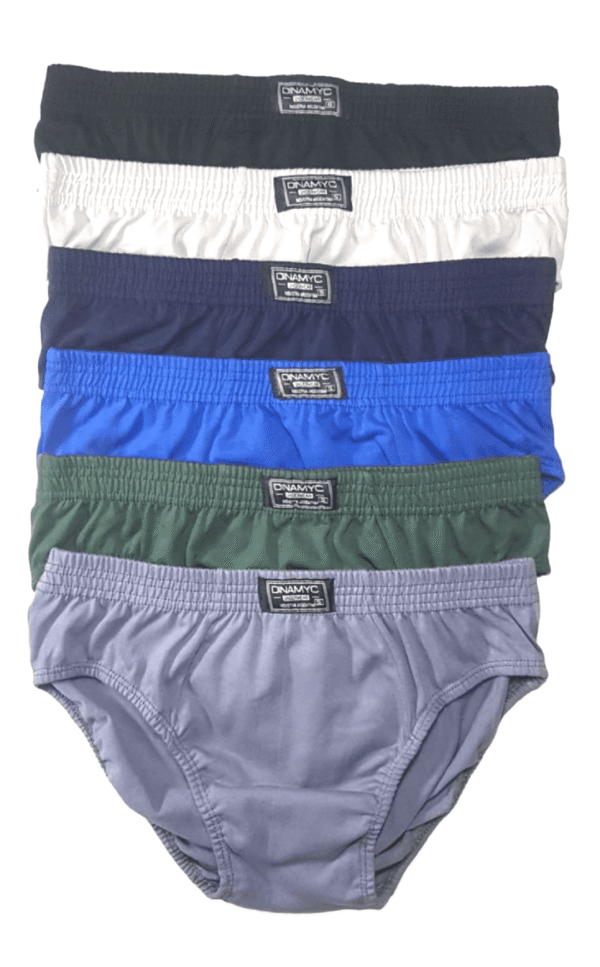 Combo X6 Slip Calzoncillos Hombre + 6 Pares Medias Invisible - Imagen 2