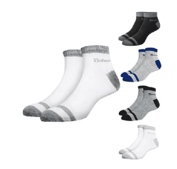 Pack X3 Pares Medias Soquetes Dufour Art. 2216 Deportivos - Imagen 4