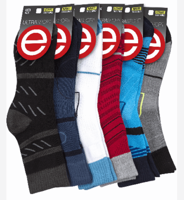 Pack X3 Medias Elemento Hombre 3/4 Art. 953d Algodon - Imagen 3