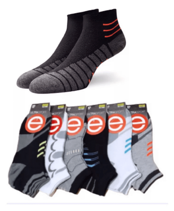 Medias Cortos Soquetes Hombre Pack X12 Elemento Art. 102d - Imagen 3