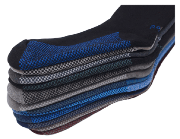 Pack X6 Medias Termicas Largas De Hombre Algodon Art. 1418 - Imagen 4