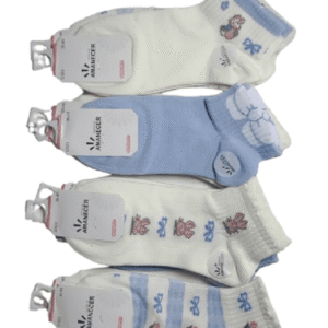 Pack X6 Medias Dama Soquete Algodon Art. Amanecer Mujer