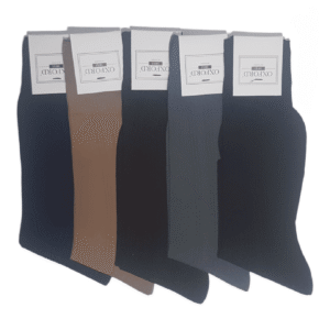 Pack X12 Medias Vestir Hombre Largas Liso Soquete Art. 150