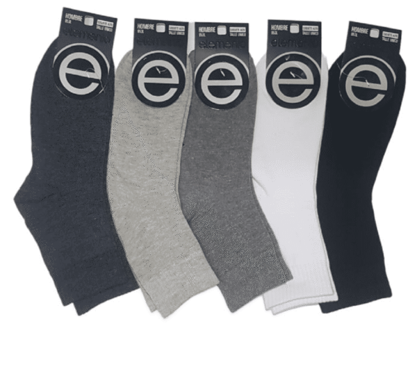Pack X12 Medias Elemento Hombre 3/4 Art. 953 Algodon - Imagen 4