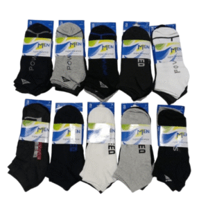 Pack X12 Medias Soquete Hombre Cortas Men Algodon Estampa