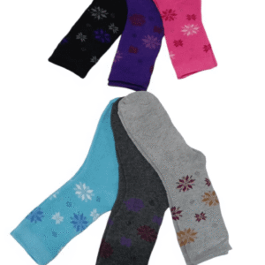 Pack X6 Medias Termicas Altomax Mujer 3/4 Gruesas Invierno