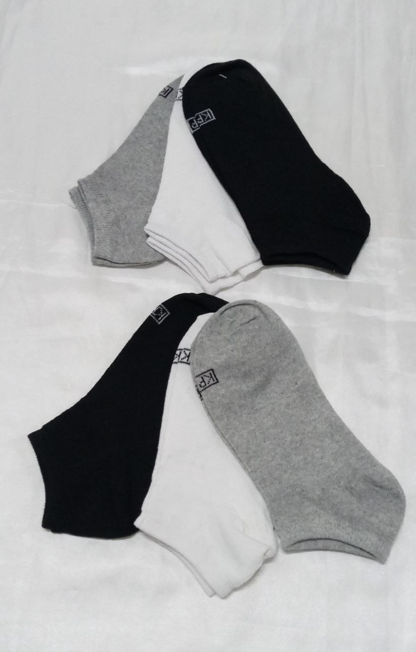 Pack X6 Medias Soquete Unisex Cortas Super Balance Algodon - Imagen 5