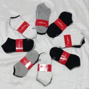 Pack X12 Medias Soquete Unisex Cortas Super Balance Algodon