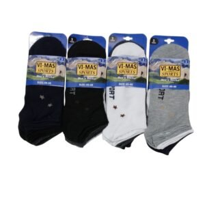 Pack X6 Soquetes Invisibles Vi Mas Medias Hombre X Mayor