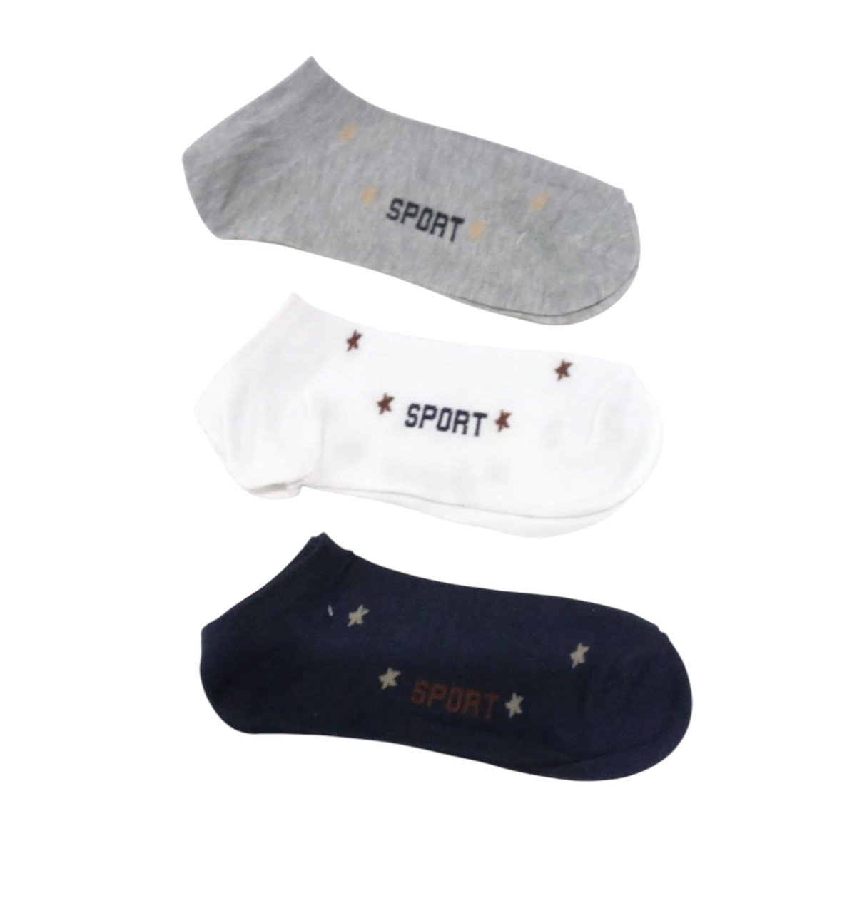 Pack X12 Medias Soquetes Invisibles Vi Mas Hombre X Mayor - Imagen 3