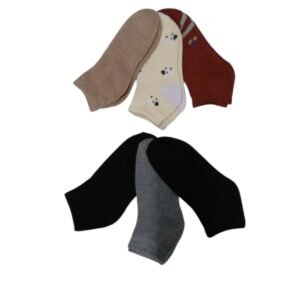 Pack X6 Medias Termicas Super Balance Soquete Friza  Mujer