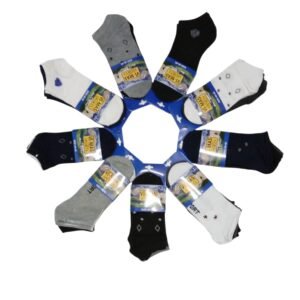 Pack X12 Medias Soquetes Invisibles Vi Mas Hombre X Mayor