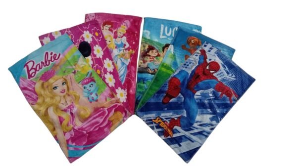 Pack X12 Toalla Mano Jardin Individual Personajes Infantil