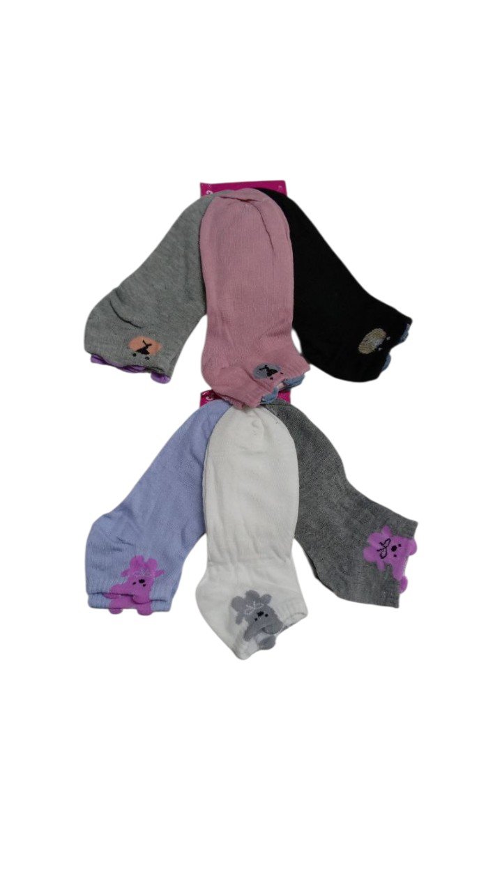 Pack X12 Soquete Dama Medias Invisible Orejitas Algodon - Imagen 4