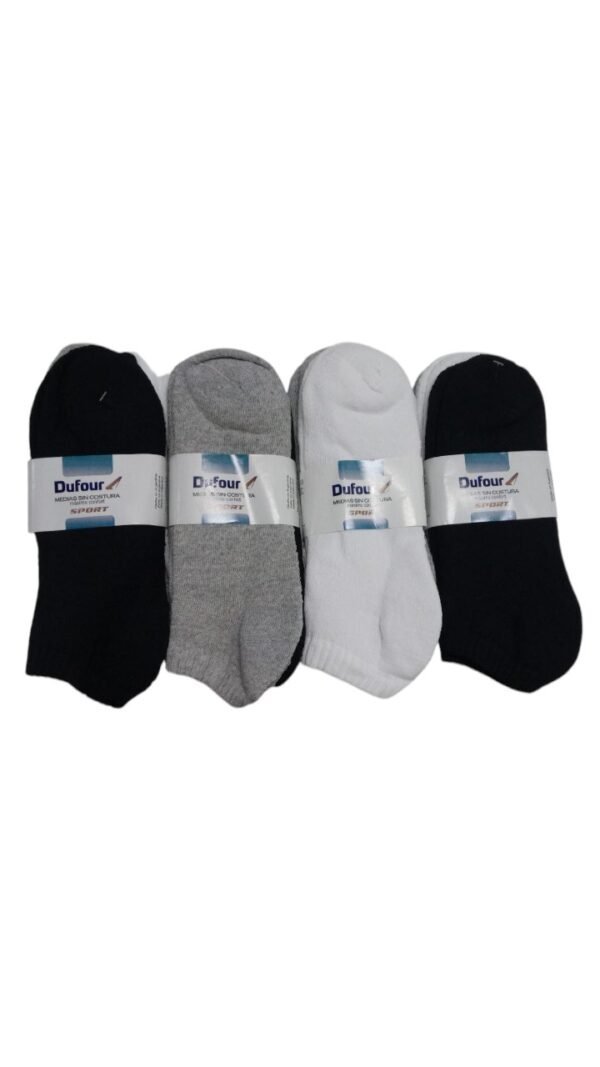 Pack X3 Medias Hombre Soquetes  Dufour Art.2012 - Imagen 5